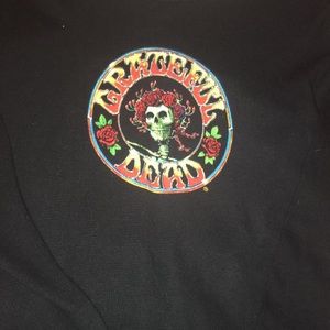 long Sleeve cotton Black Dead Pullover